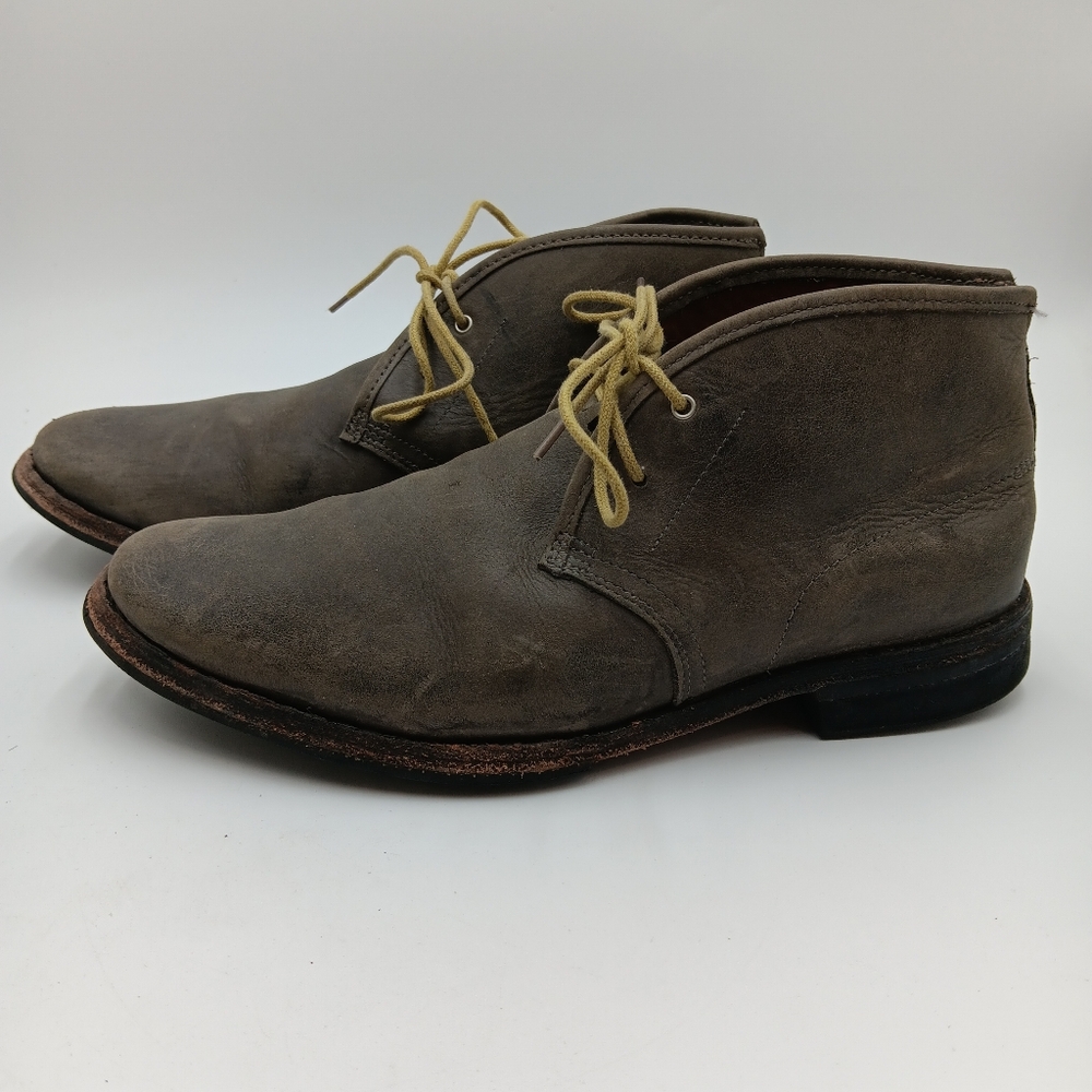 Timberland Boots Mens Size 7 Wodehouse Chukka Distress Leather Shoes